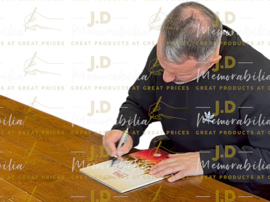 Ryan Giggs signed 08 champions league programme