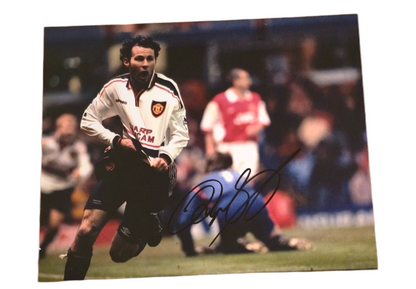 Ryan Giggs signed Manchester United Photo