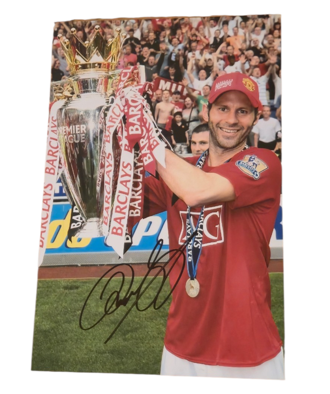 Ryan Giggs signed Manchester United Photo