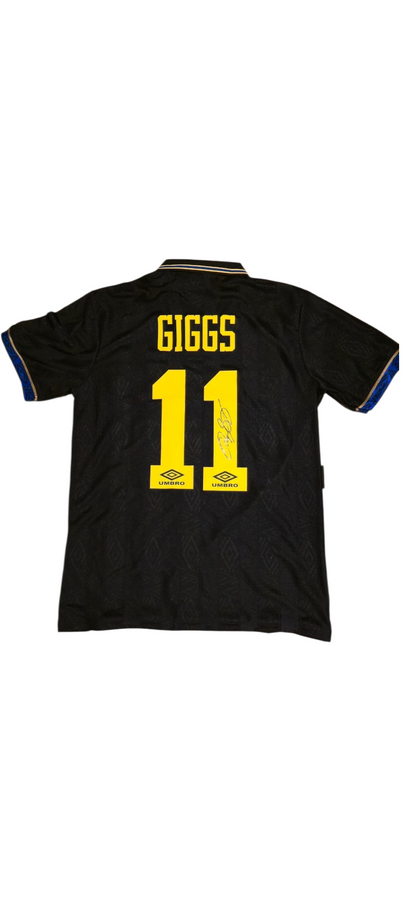 Ryan Giggs signed Manchester united shirt