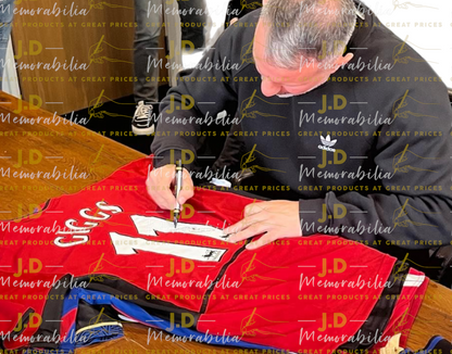Ryan Giggs signed Manchester united shirt