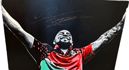 Devon Petersen hand painted and signed canvas
