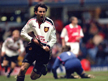 Ryan Giggs signed 1/1 artwork